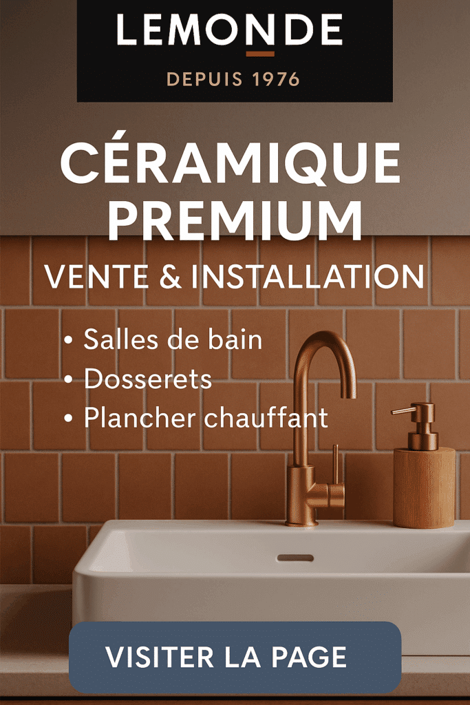 ceramique vente et installation
