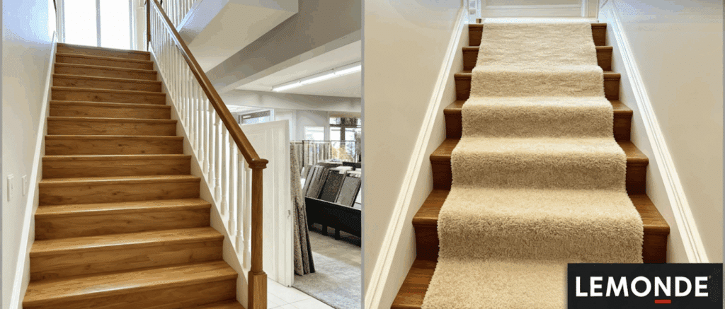 tapis d'escalier sur mesure