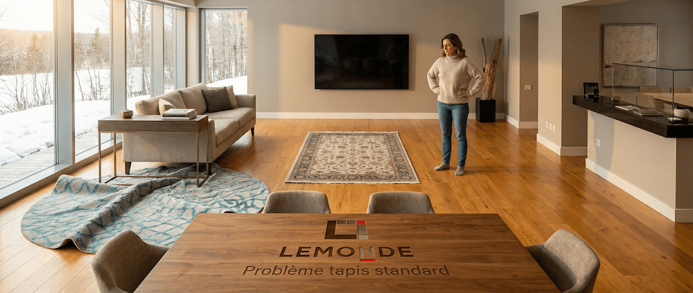 Tapis personnalisé vs standard : pourquoi choisir le sur mesure | LeMonde Inc.
